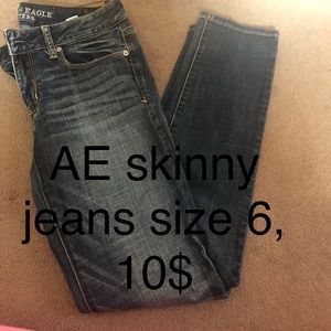 AE skinny jeans